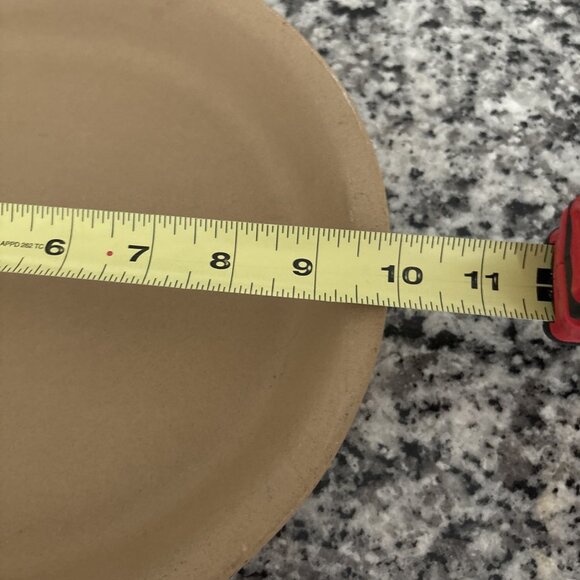 Pampered Chef 10” Stoneware Pie Plate-lightly Used - Picture 2 of 5